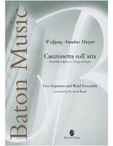 Canzonetta sull'aria Concert Band sheet music cover